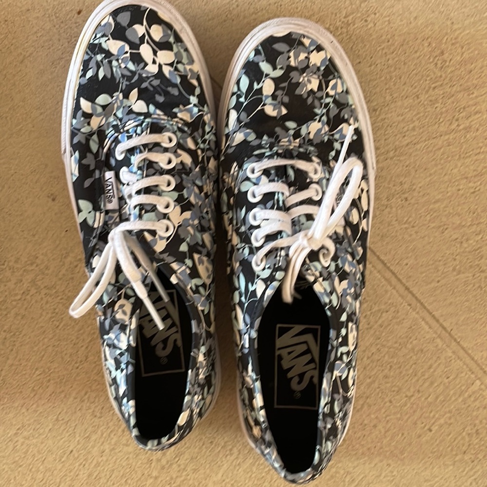 Flowered vans